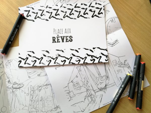 Livret de coloriages "Rêves"