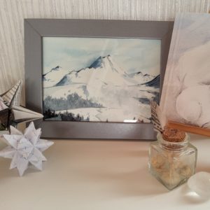 "Nuances de bleu"