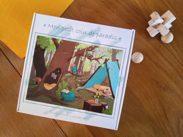 Puzzle "Mon petit coin de paradis"