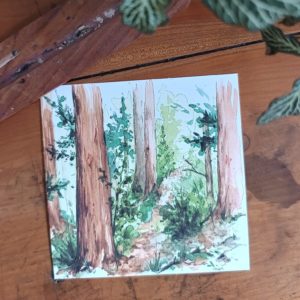 Carte "Sous bois du Pilat"